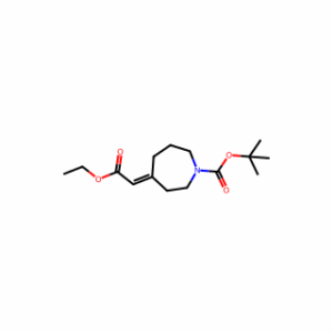 (E)-tert-Butyl 4-(2-ethoxy-2-oxoethylidene)azepane-1-carboxylate