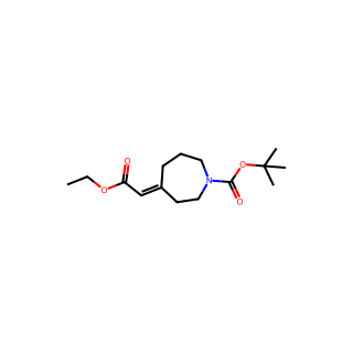 (E)-tert-Butyl 4-(2-ethoxy-2-oxoethylidene)azepane-1-carboxylate