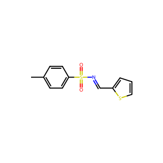 (E)-4-Methyl-N-(thiophen-2-ylmethylene)benzenesulfonamide