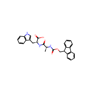 (S)-2-((S)-2-((((9H-Fluoren-9-yl)methoxy)carbonyl)amino)propanamido)-3-(1H-indol-3-yl)propanoic acid