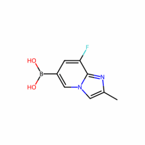 (8-Fluoro-2-methylimidazo[1,2-a]pyridin-6-yl)boronic acid