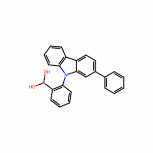 (2-(2-Phenyl-9H-carbazol-9-yl)phenyl)boronic acid
