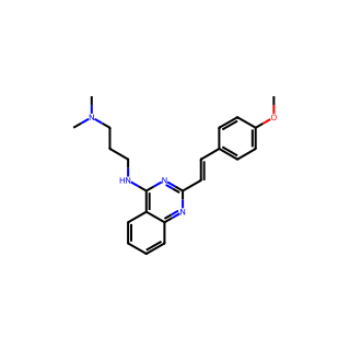 (E)-N1-(2-(4-Methoxystyryl)quinazolin-4-yl)-N3,N3-dimethylpropane-1,3-diamine