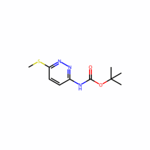 Tert-butyl (6-(methylthio)pyridazin-3-yl)carbamate