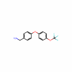 (4-(4-(Trifluoromethoxy)phenoxy)phenyl)methanamine
