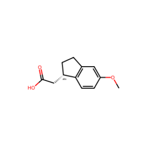 (S)-2-(5-Methoxy-2,3-dihydro-1H-inden-1-yl)acetic acid