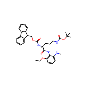 (S)-(9H-Fluoren-9-yl)methyl tert-butyl (5-((2-ethoxy-6-(methylamino)phenyl)amino)-5-oxopentane-1,4-diyl)dicarbamate