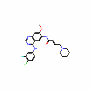 (E)-N-(4-((4-Chloro-3-fluorophenyl)amino)-7-methoxyquinazolin-6-yl)-4-(piperidin-1-yl)but-2-enamide (Dacomitinib Impurity)