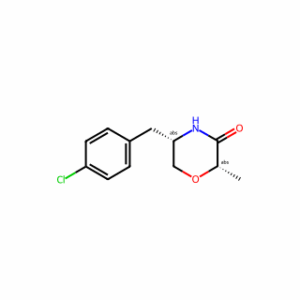 (2S,5S)-5-(4-Chlorobenzyl)-2-methylmorpholin-3-one