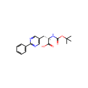 (S)-2-((tert-butoxycarbonyl)amino)-3-(2-phenylpyrimidin-5-yl)propanoic acid