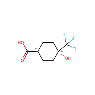 trans-4-Hydroxy-4-(trifluoromethyl)cyclohexane-1-carboxylic acid