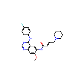 (E)-N-(4-((4-Fluorophenyl)amino)-7-methoxyquinazolin-6-yl)-4-(piperidin-1-yl)but-2-enamide (Dacomitinib Impurity)