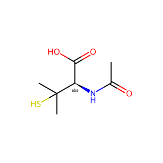 (R)-2-Acetamido-3-mercapto-3-methylbutanoic acid