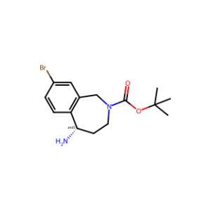 (R)-8-Bromo-2-Boc-2,3,4,5-tetrahydro-1H-benzo[c]azepin-5-amine