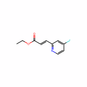 (E)-Ethyl 3-(4-fluoropyridin-2-yl)acrylate