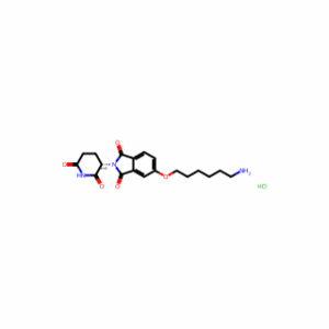 Thalidomide-5-O-C6-NH2 (hydrochloride)