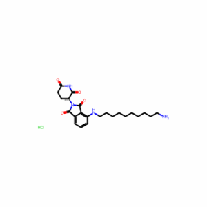 Thalidomide-NH-C10-NH2 (hydrochloride)