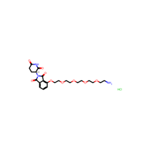 Thalidomide-O-PEG4-amine (hydrochloride)