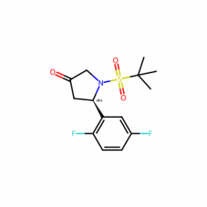 (R)-1-(tert-Butylsulfonyl)-5-(2,5-difluorophenyl)pyrrolidin-3-one