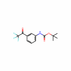 tert-butyl N-[3-(trifluoroacetyl)phenyl]carbamate