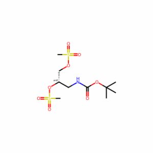 tert-butyl N-[2,3-bis(methanesulfonyloxy)propyl]carbamate