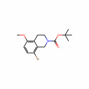 tert-butyl 8-bromo-5-methoxy-1,2,3,4-tetrahydroisoquinoline-2-carboxylate