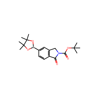 Tert-butyl 1-oxo-5-(4,4,5,5-tetramethyl-1,3,2-dioxaborolan-2-yl)isoindoline-2-carboxylate