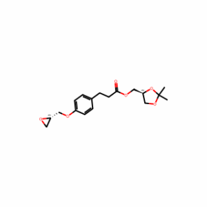 ((S)-2,2-DIMETHYL-1,3-DIOXOLAN-4-YL)METHYL 3-(4-(((S)-OXIRAN-2-YL)METHOXY)PHENYL)PROPANOATE