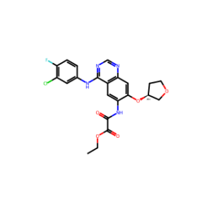 (S)-Ethyl 2-((4-((3-chloro-4-fluorophenyl)amino)-7-((tetrahydrofuran-3-yl)oxy)quinazolin-6-yl)amino)-2-oxoacetate (Afatinib Impurity)