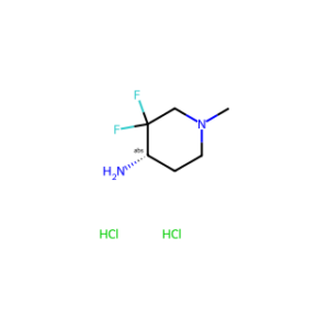 (S)-3,3-Difluoro-1-methylpiperidin-4-amine dihydrochloride