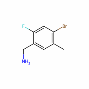 (4-Bromo-2-fluoro-5-methylphenyl)methanamine