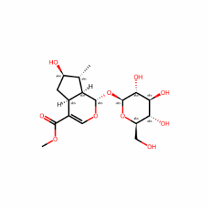 Methyl (1S,4aS,6R,7R,7aS)-6-hydroxy-7-methyl-1-(((2S,3R,4S,5S,6R)-3,4,5-trihydroxy-6-(hydroxymethyl)tetrahydro-2H-pyran-2-yl)oxy)-1,4a,5,6,7,7a-hexahydrocyclopenta[c]pyran-4-carboxylate