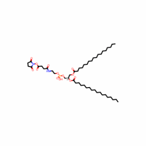 (2R)-3-(((2-(4-((2,5-Dioxopyrrolidin-1-yl)oxy)-4-oxobutanamido)ethoxy)(hydroxy)phosphoryl)oxy)propane-1,2-diyl distearate