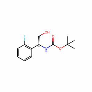 tert-butyl N-[(1S)-1-(2-fluorophenyl)-2-hydroxyethyl]carbamate