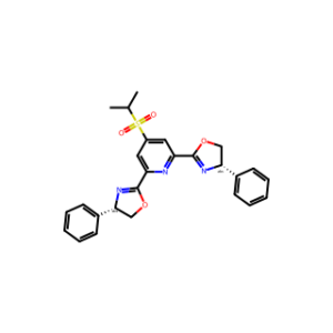 Isopropyl-(S)-4-phenyl-SUF-PYBOX, 97%