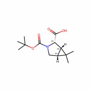 (1S,2S,5R)-3-(tert-butoxycarbonyl)-6,6-dimethyl-3-azabicyclo[3.1.0]hexane-2-carboxylic acid