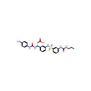 (R)-3-(3-(4-Aminophenyl)ureido)-3-(3-((3-(3-propylureido)phenyl)sulfonamido)phenyl)propanoic acid