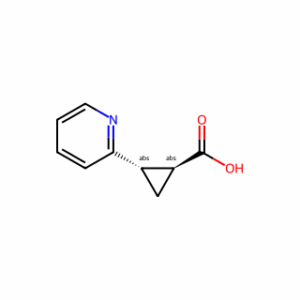 (1S,2S)-2-(Pyridin-2-yl)cyclopropanecarboxylic acid