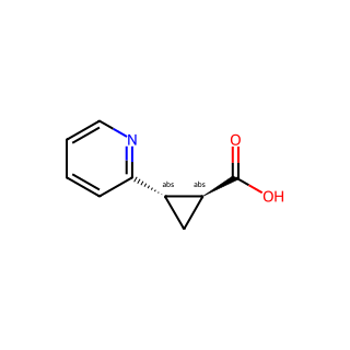 (1S,2S)-2-(Pyridin-2-yl)cyclopropanecarboxylic acid