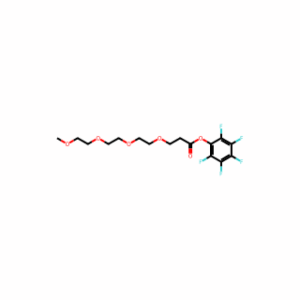 Perfluorophenyl 2,5,8,11-tetraoxatetradecan-14-oate