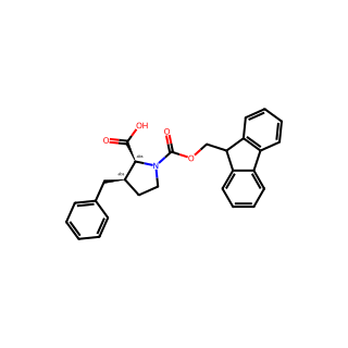 (2S,3R)-1-(((9H-Fluoren-9-yl)methoxy)carbonyl)-3-benzylpyrrolidine-2-carboxylic acid