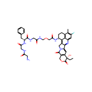 (S)-2-(2-(2-Aminoacetamido)acetamido)-N-(2-(((2-(((1S,9S)-9-ethyl-5-fluoro-9-hydroxy-4-methyl-10,13-dioxo-2,3,9,10,13,15-hexahydro-1H,12H-benzo[de]pyrano[3′,4′:6,7]indolizino[1,2-b]quinolin-1-yl)amino)-2-oxoethoxy)methyl)amino)-2-oxoethyl)-3-phenylpropana