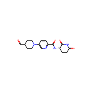 (S)-N-(2,6-Dioxopiperidin-3-yl)-5-(4-formylpiperidin-1-yl)picolinamide
