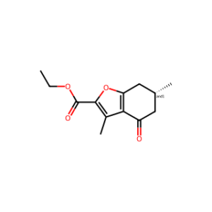 Ethyl 4,5,6,7-tetrahydro-3,6-dimethyl-4-oxo-2-benzofurancarboxylate