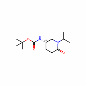 tert-Butyl (1-isopropyl-6-oxopiperidin-3-yl)carbamate
