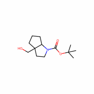 tert-butyl 3a-(hydroxymethyl)-hexahydrocyclopenta[b]pyrrole-1(2H)-carboxylate