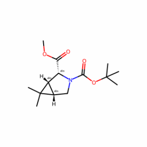 (1R,2R,5S)-3-tert-butyl 2-methyl-6,6-dimethyl-3-azabicyclo[3.1.0]hexane-2,3-dicarboxylate