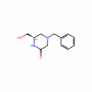 (6R)-6-(HYDROXYMETHYL)-4-(PHENYLMETHYL)-2-PIPERAZINONE
