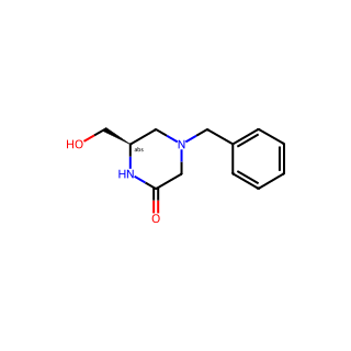 (6R)-6-(HYDROXYMETHYL)-4-(PHENYLMETHYL)-2-PIPERAZINONE