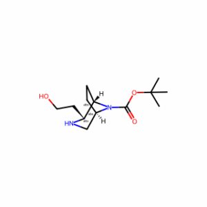 tert-Butyl (1S,2R,5R)-2-(2-hydroxyethyl)-3,8-diazabicyclo[3.2.1]octane-8-carboxylate